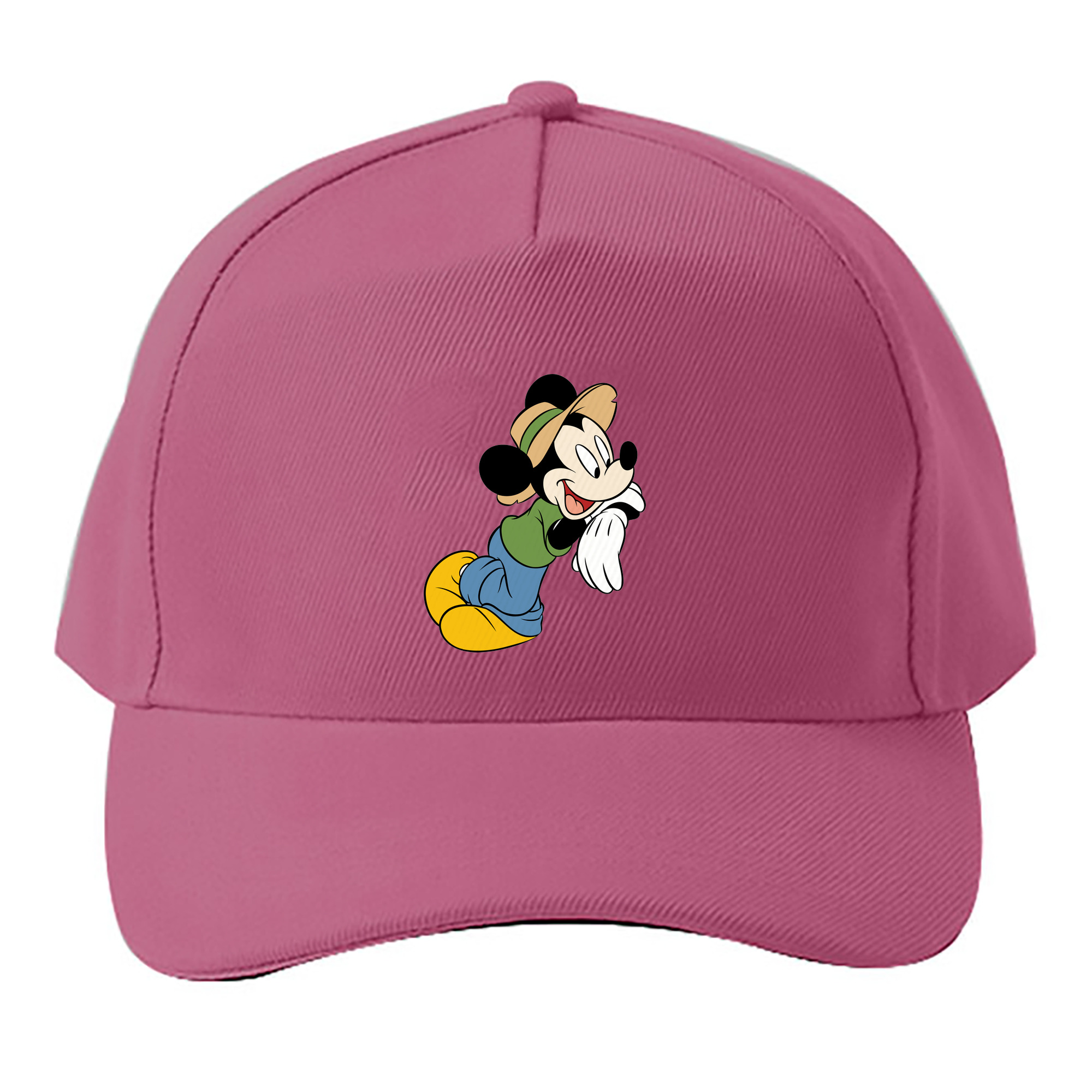 （画像用） ミッキーマウス Mickey Mouse ベースボールキャップ 綿100％ 男女兼用 帽子 スポーツ